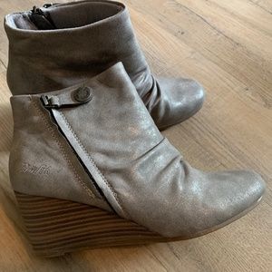 Blowfish wedge booties